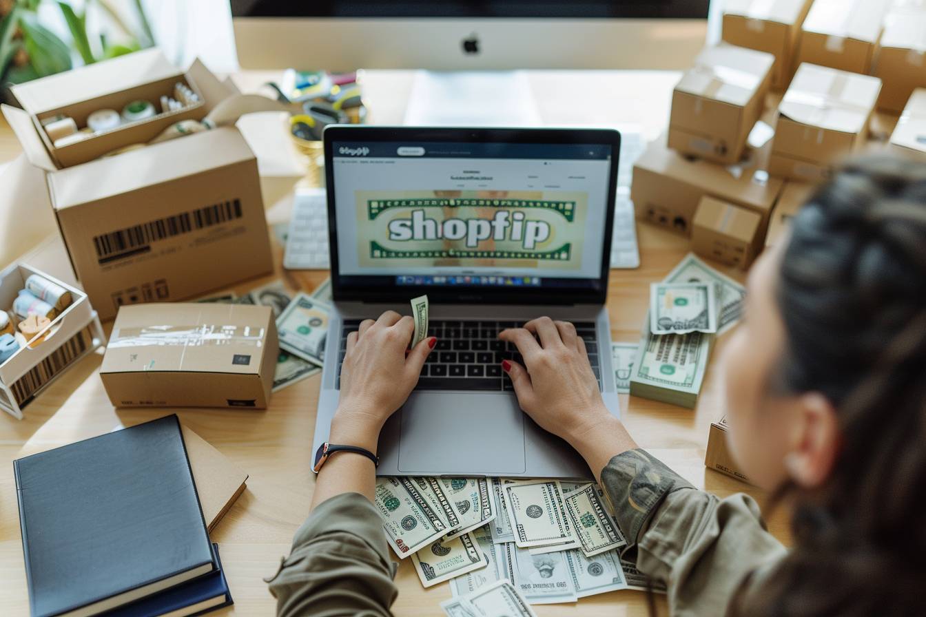 Combien Gagne Une Personne Moyenne En Dropshipping Sur Shopify ?