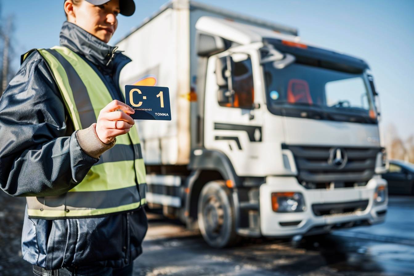 Comprendre le Permis C1 et Son Tonnage Maximum