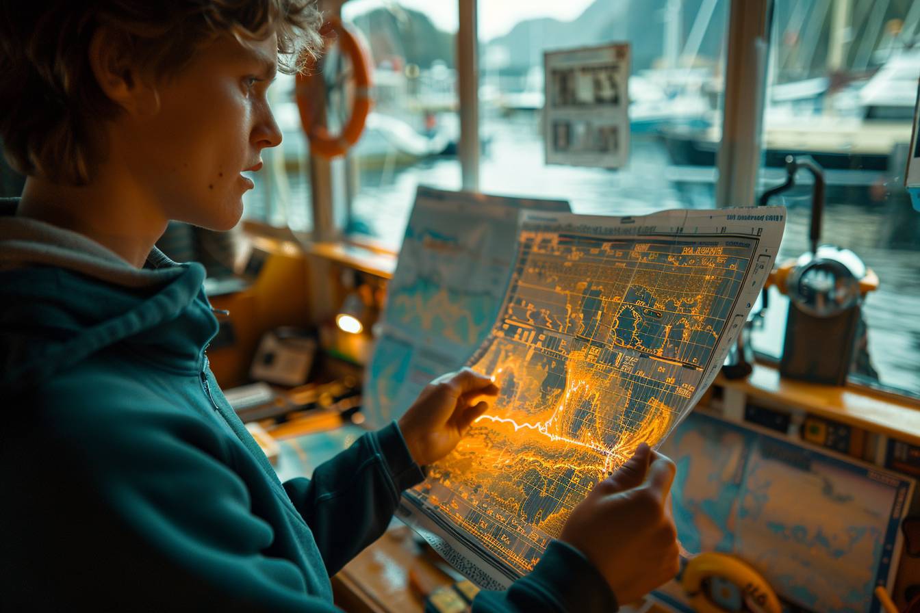 Formation à la Lecture de Sonde Carte Marine