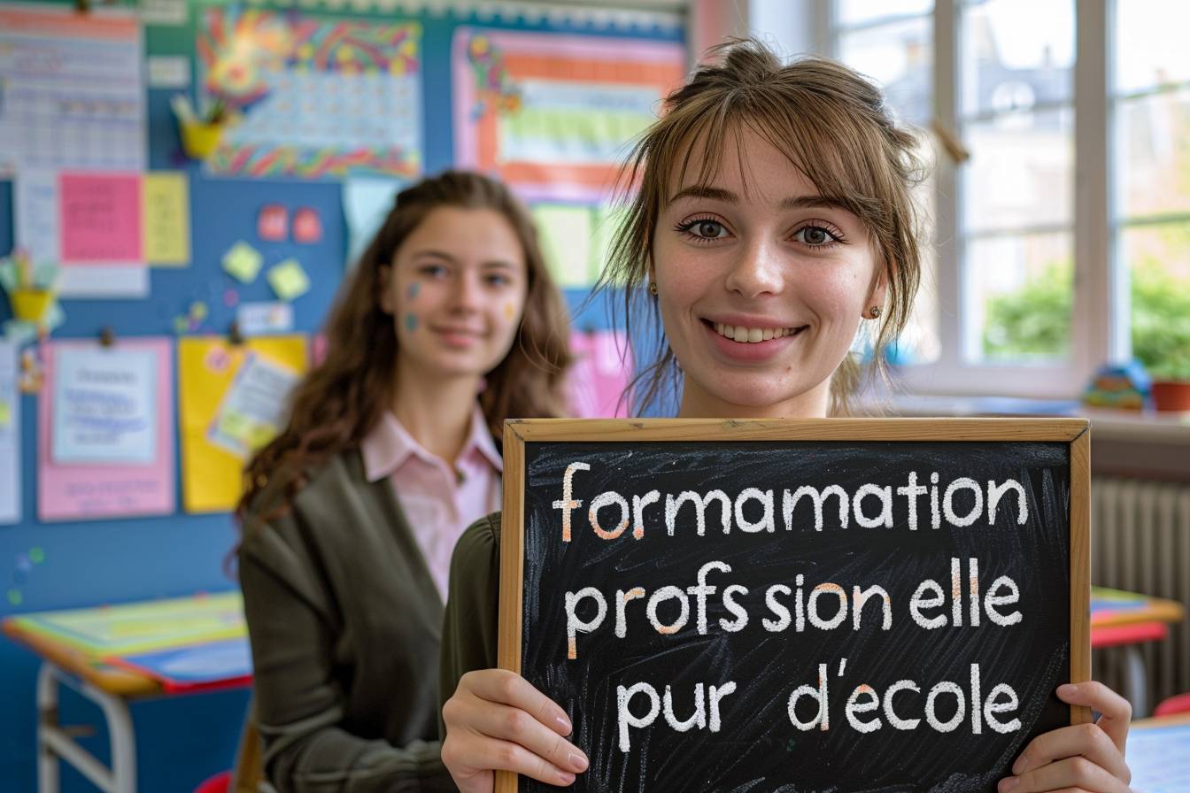 Formation Professionnelle Pour Devenir Maîtresse D’école