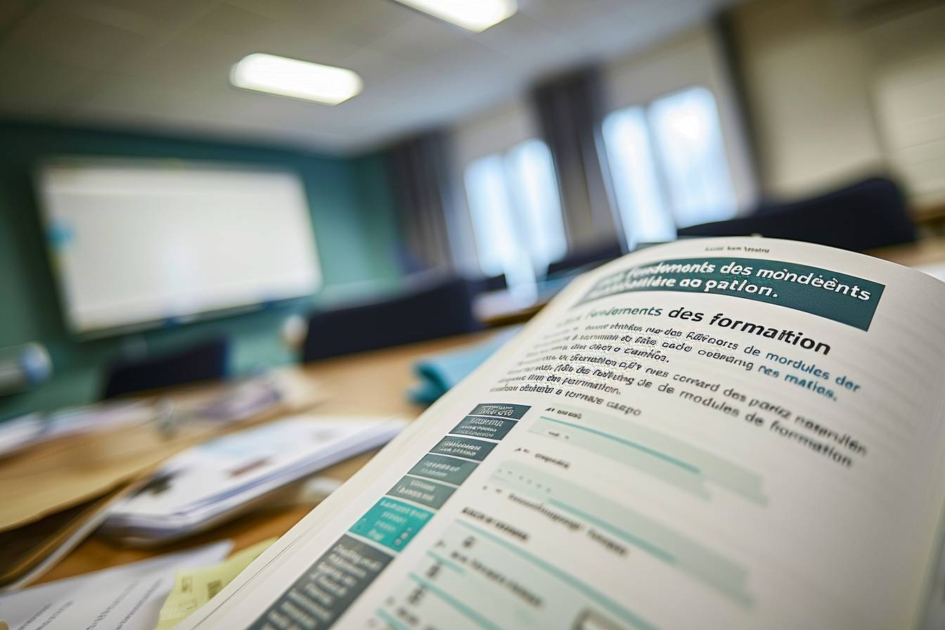 Les Fondements des Modules de Formation Les Fondements des Modules de Formation
