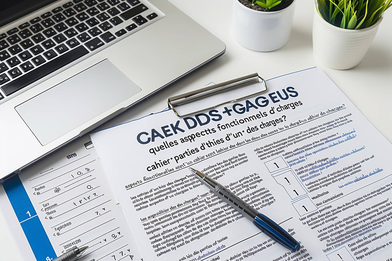 Partie 1: Les Aspects Fonctionnels d’un Cahier des Charges Partie 1: Les Aspects Fonctionnels d’un Cahier des Charges